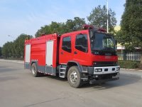 庆铃1180型7方水罐消防车